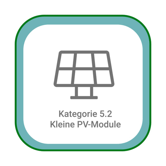 Garantiepaket - Kleine Photovoltaikmodule