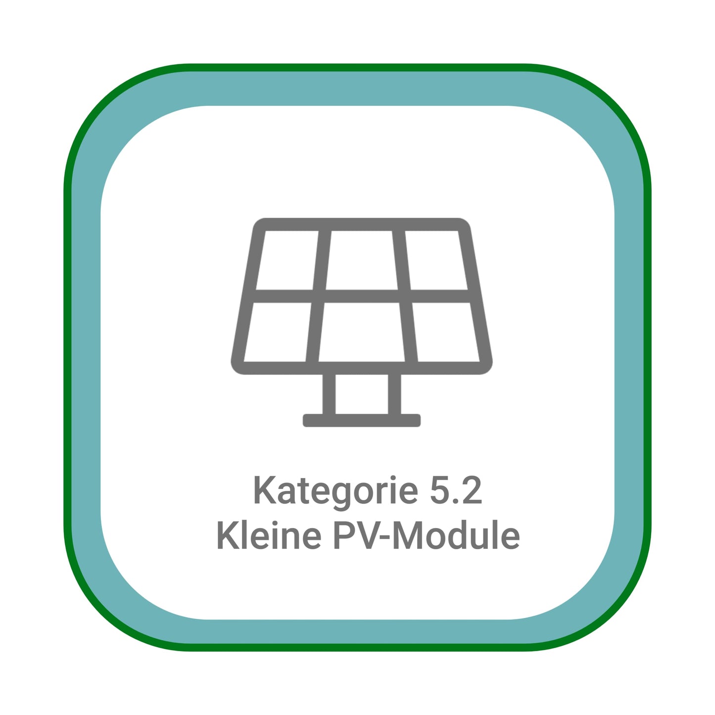 Garantiepaket - Kleine Photovoltaikmodule