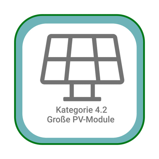 Garantiepaket - Große Photovoltaikmodule